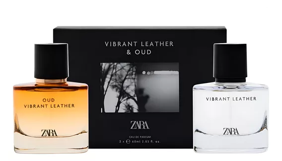 Pack Perfumes Zara Vibrant Leather + Oud Edp - 2x60ml