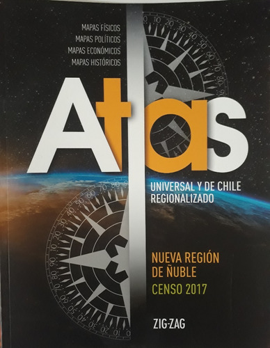 Atlas Universal Y Chile Regionalizado Zig Zag