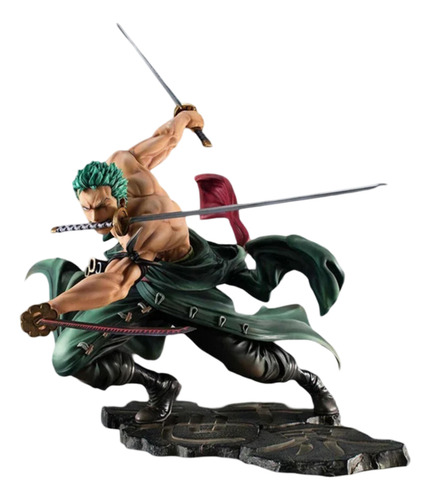 Figura Colección Anime One Piece Gk Roronoa Zoro 10cm