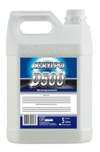 Antigrasa Alcalino Acrylpo D500 Por 5 Litros (cod 6084)