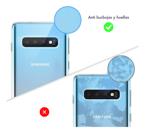 Funda Transparente Compatible Samsung S10 + Plus - Acrílico