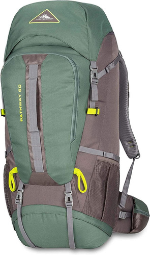 Mochila De Senderismo Con Marco Interno 70l High Sierra - 07