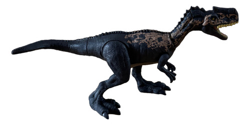 Figura Acción Mattel Jurassic World - Monolophosaurus Negro (Usado)