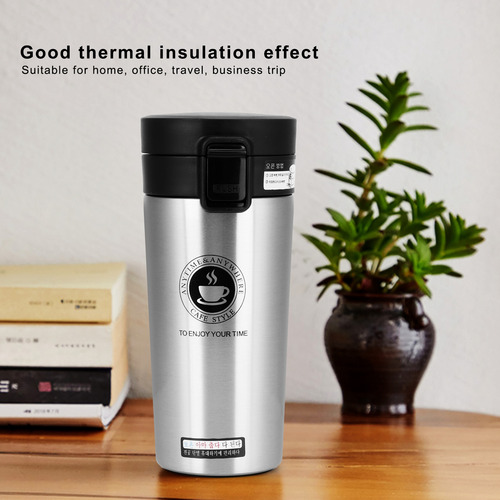 Taza De Café Con Filtro Térmico Portátil De 380 Ml Para Agua