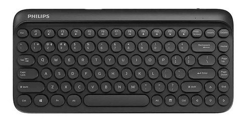Imagen 1 de 5 de Teclado Bluetooth Philips K624 Windows Android iMac Tablet