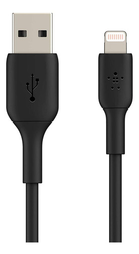Belkin Cable Boostcharge Usb-a To Lightning 1mts. Black