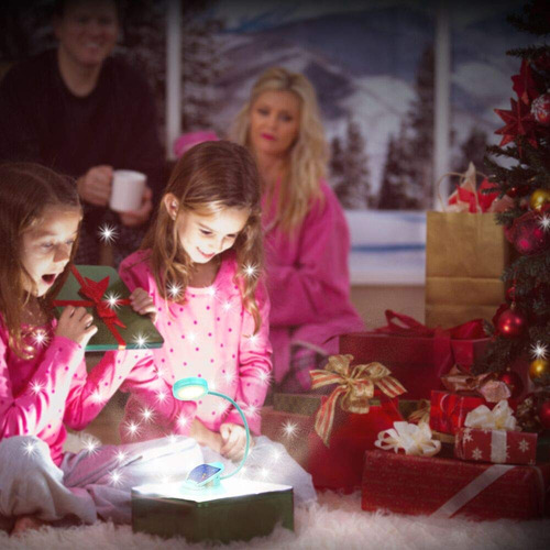 Book Light Vekkia Cute Rechargeable For Kids 50ml 40h Blue