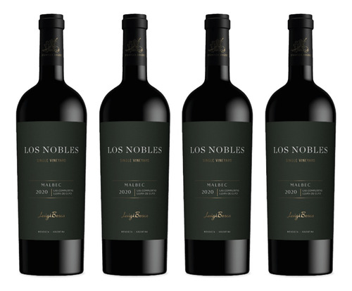 Vino Luigi Bosca Finca Los Nobles Malbec 2020 750 Ml Caja X4