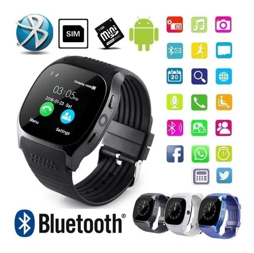 Smartwatch t8 caracteristicas hotsell