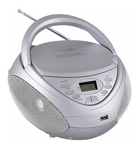 Hx326cd Boombox Portátil De Cdmp3  Radio Amfm  Puerto ...