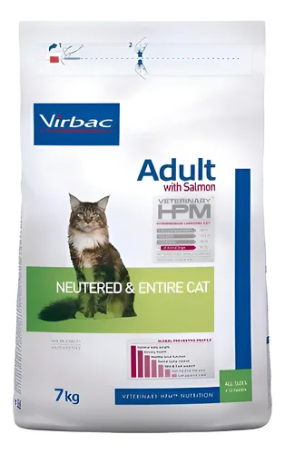 Virbac Hpm Cat Adul Salmon X7kg