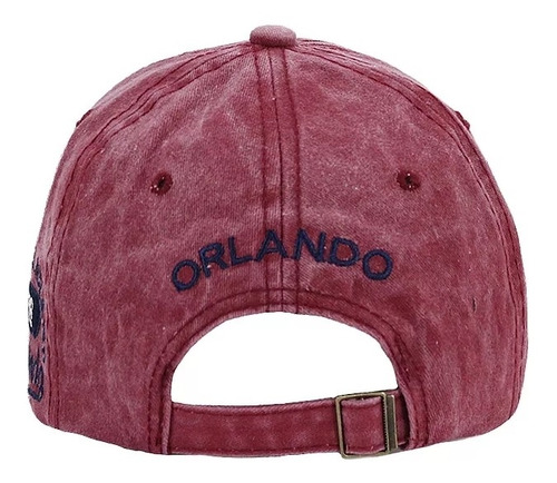 Imagen 2 de 3 de Gorra Camionero Regulable Jean Vintage Orlando Ancla Bordada