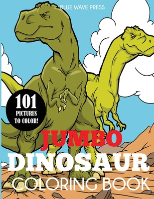 Libro Jumbo Dinosaur Coloring Book: Big Dinosaur Coloring...