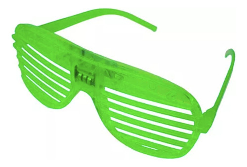 36 Pzas De Gafas Neon Con Luz Led 15 Cm 4 Colores Diferentes Diseño Lentes