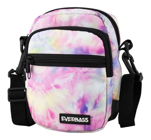 Shoulder Bag Tie Dye Everbags Bolsa Tira Colo Necessaire