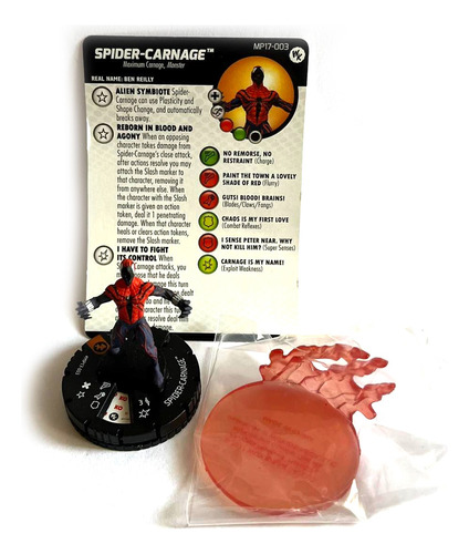 Heroclix Marvel Spider-carnage #mp17-003convention Exclusive