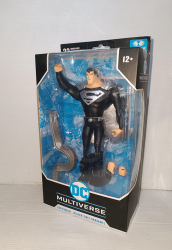 Dc Mcfarlane Superman The Animated Series Black Suit Variant (Usado)