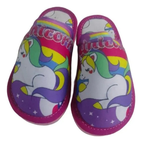 Pantuflas Infantiles Estampadas Del 23 Al 38