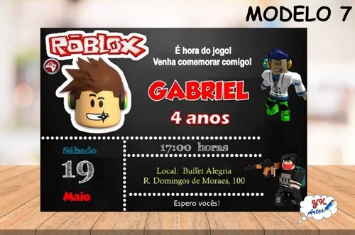 Convite Digital Roblox, Loja ArteCraft