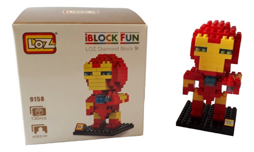 Iron Man Miniblocks 3d