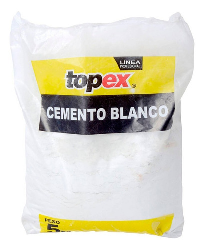 Cemento Blanco Bolsa 5kg