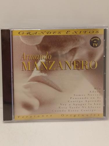 Armando Manzanero Grandes Exitos Cd Nuevo 