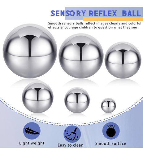 Bolas Sensoriales Sensoriales De 6 Piezas Shappy Baby Bolas