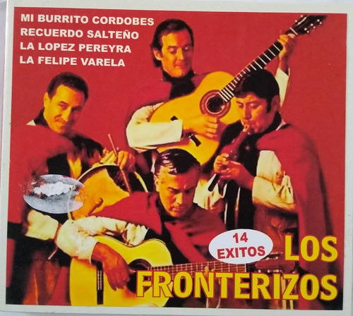 Los Fronterizos Cd Nuevo 14 Éxitos Con Mí Burrito Cordobés 