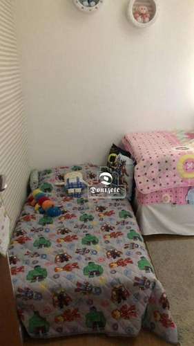 Apartamento Com 3 Dormitórios À Venda, 88 M² Por R$ 495.000,00 - Vila Valparaíso - Santo André/sp - Ap15874