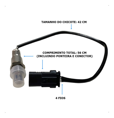 Sonda Lambda Onix Prisma Spin 1491007861 24583550 24581409