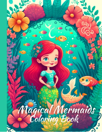 Libro: Magical Mermaids: Kids 8- 12 & Teens & Adult Coloring
