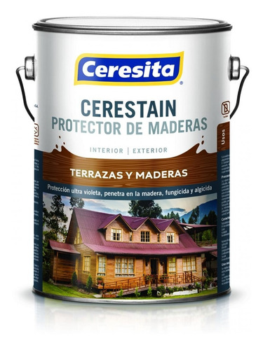 Galón Cerestain Protector De Madera Caoba Pinturasonlinecl