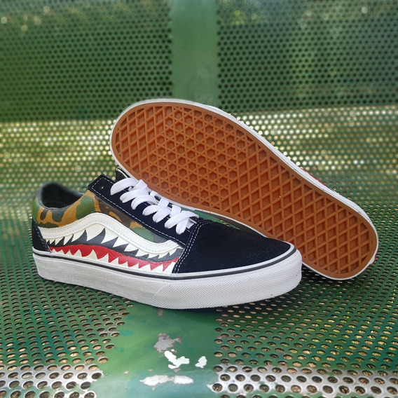 tenis vans bape