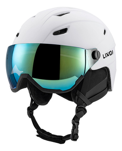 Casco De Seguridad, Visera De Esquí Integrada, Tabla De Snow