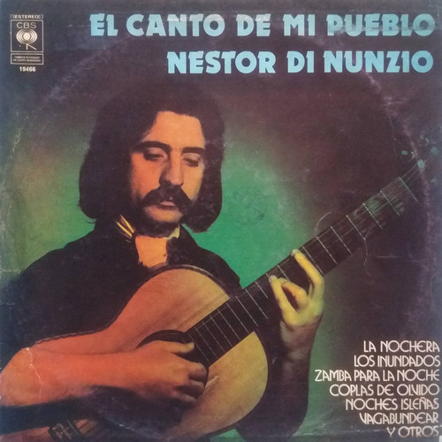 Nestor Di Nunzio - El Canto De Mi Pueblo Lp