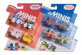 Minis - Thomas & Friends - 2 Paquetes 8 Mini Locomotoras