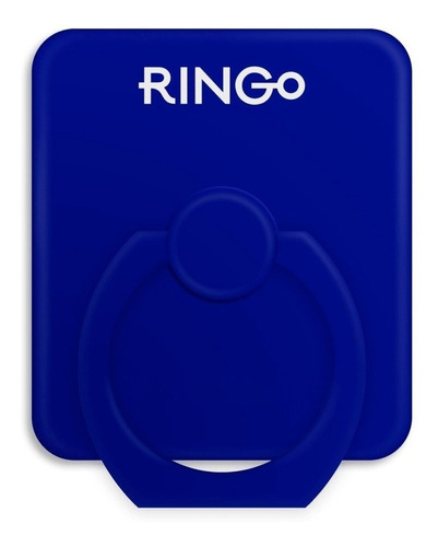 Anillo Ringo Soporte 360° Escritorio Celular Tablet Azul