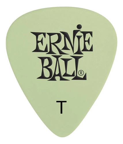 Palheta Ernie Ball Fina 0,46mm Fluorescente 3 Unidades