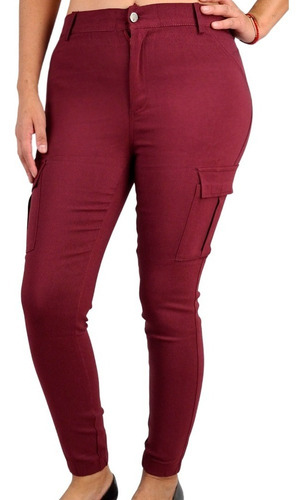 Leggins Tela Jeans Pantalon Elasticado  Lindo Calce. Cargo