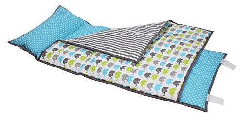 Bacati Elefantes Nap Mat Juego De Ropa De Cama Aquacalgris