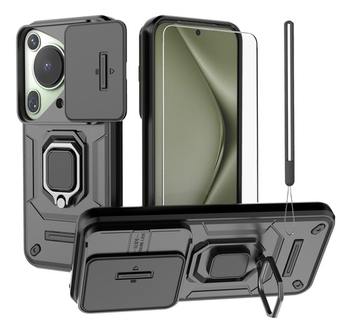 Uso Rudo Rugged Case Funda Para Huawei Pura 70 Ultra + Mica