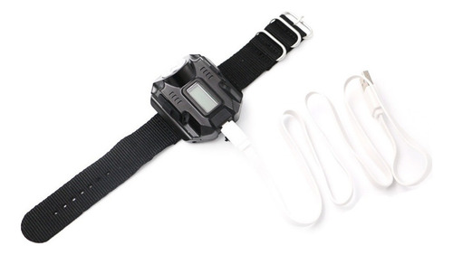 Xpe R2 Led Reloj De Pulsera Linterna Antorcha Luz Carga Usb