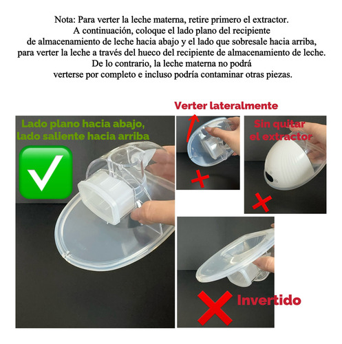 Invisible Extractor Succión eléctrica de leche de Doble Lado Manos Libres, 27 Ajustes, Máquina de Lactancia Ultraligera color Blanco GooodChooo