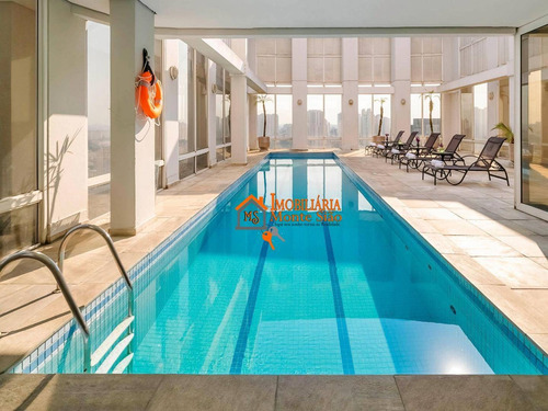 Imagem 8 de 10 de Flat À Venda, 34 M² Por R$ 175.000,00 - Centro - Guarulhos/sp - Fl0005