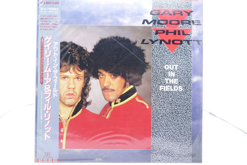 Vinilo Gary Moore-phil Lynott  Out In The Fields . 45 Rpm.