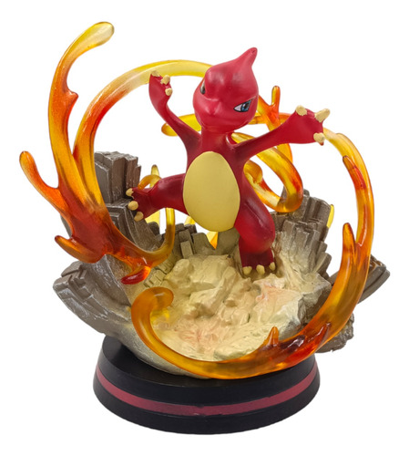 Figura Pokémon Charmeleon 12 Cm Coleccionable