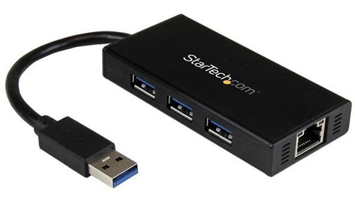 Usb 3.0de Aluminio Con Cable Concentrador De 3puertos /v