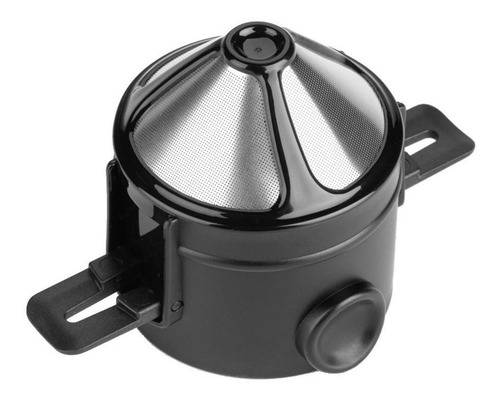 Imagen 10 de 11 de Conejo De Gotero De Acero Inoxidable Negro Con Taza