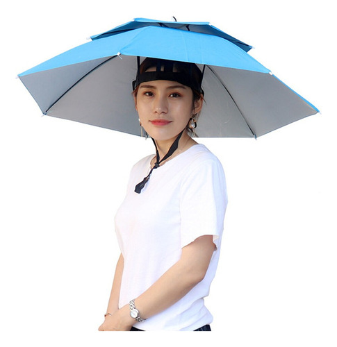 Sombrillas De Protección Solar De Doble Capa Con Protección