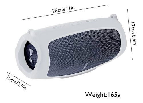 Funda De Silicona Con Correa Para Jbl Charge 5